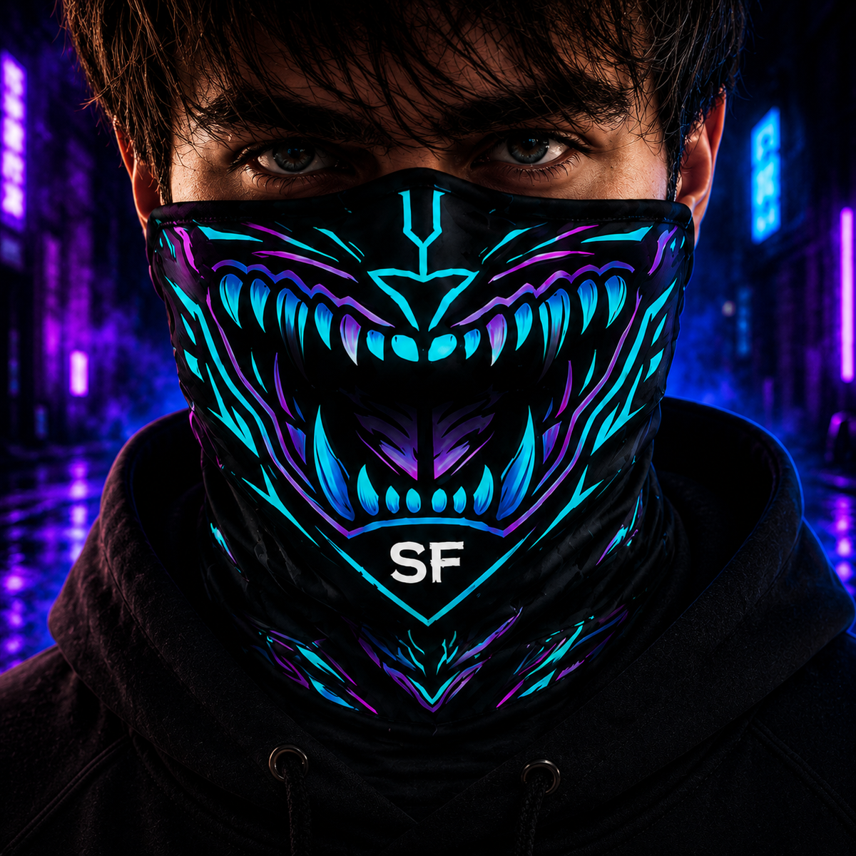 SocialFreddy Neck Gaiter