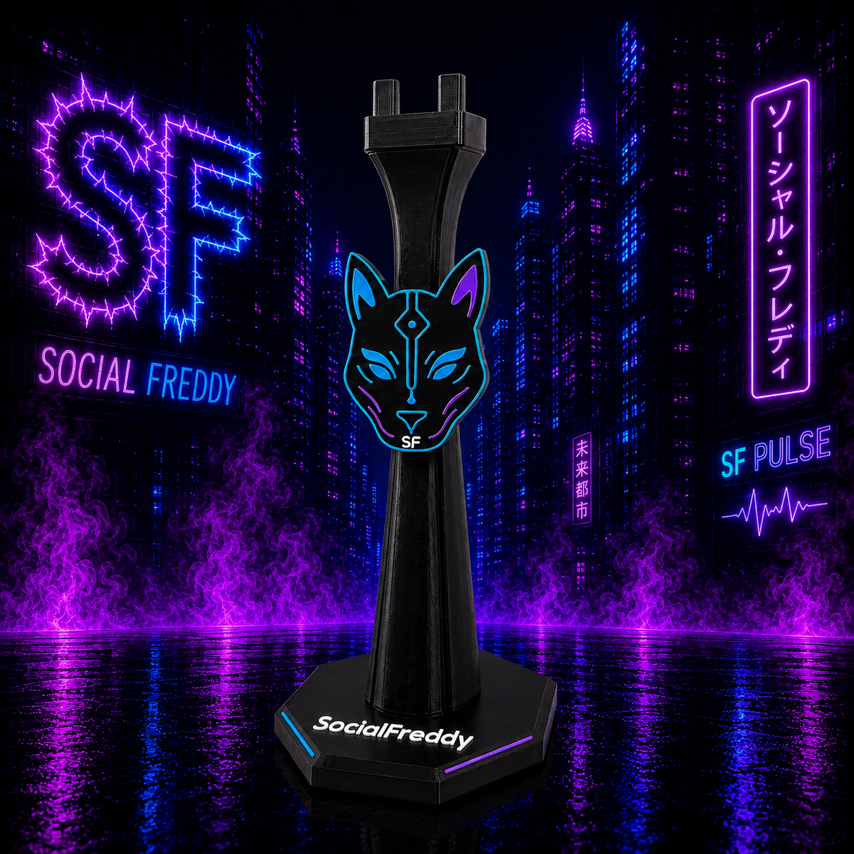 SocialFreddy Headphone Stand