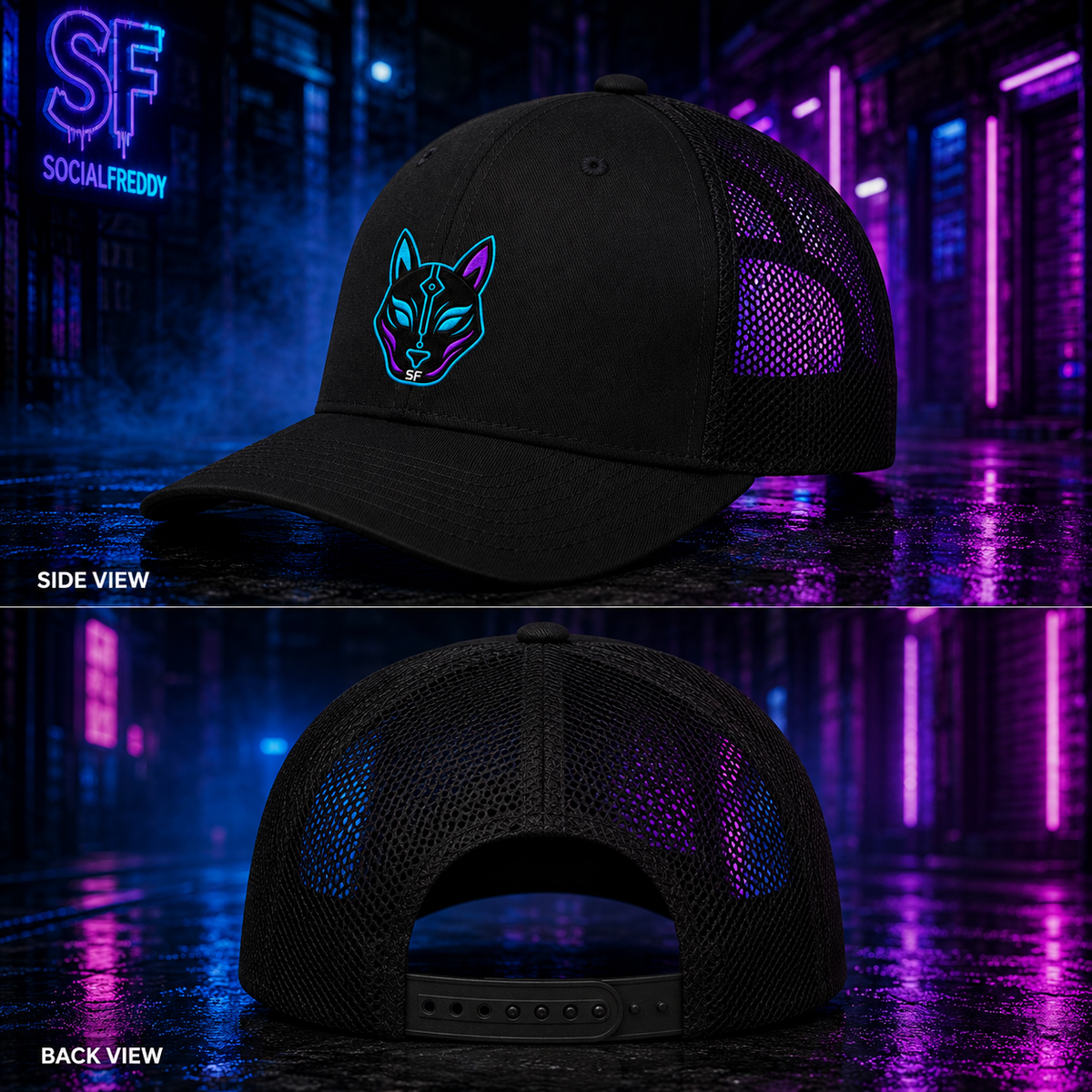 SocialFreddy Trucker Cap